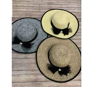 Женские нарядные шляпы с широкими полями