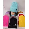 М 93039. Комплект зимний для девочки шапка домик "LIMIT" и снуд , разные цвета (3-12 лет)
