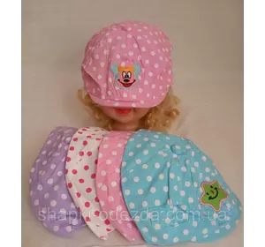 Двухцветные кепки с сеткой на детей опт "Baby" c мишкой