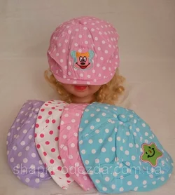 Двухцветные кепки с сеткой на детей опт "Baby" c мишкой