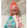 Детская вязаная шапка для девочки  р 50