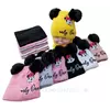 91033. Комплект зимовий фоіс для дівчинки шапка й баф "Мікі-only One", різні кольори (1-7 років